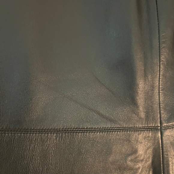 BCBG long leather skirt - Picture 6 of 14